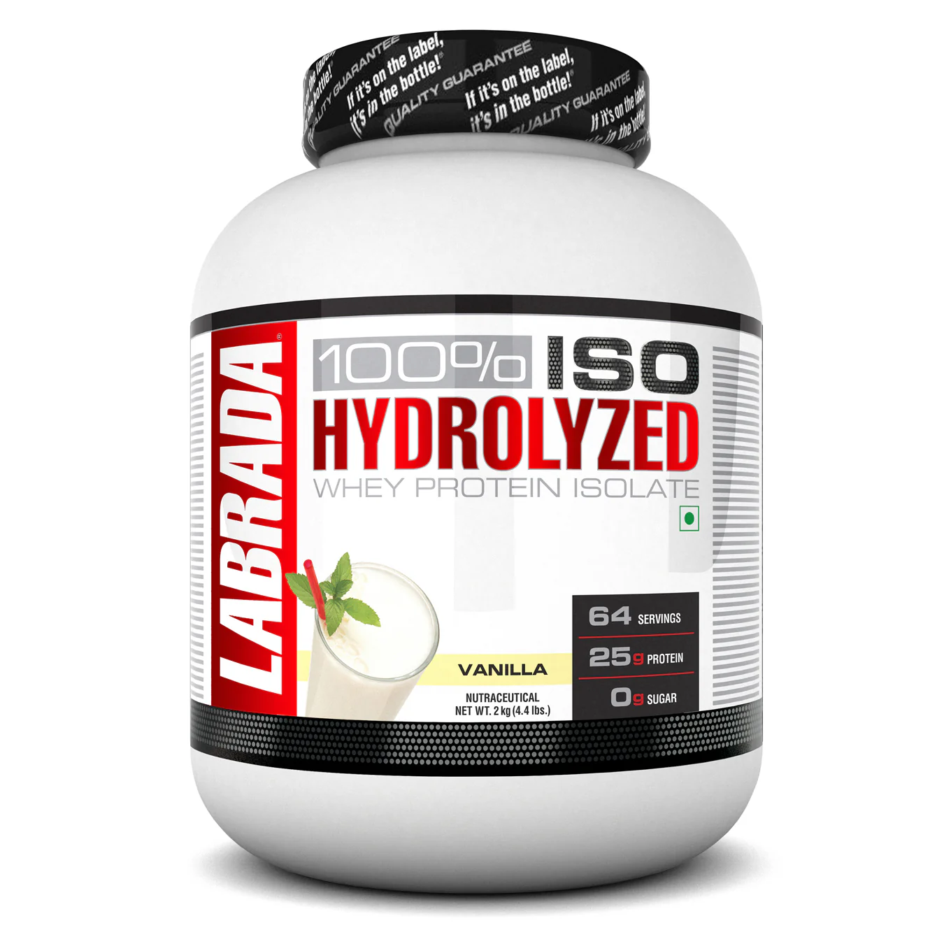 Labrada 100% ISO HYDROLYZED Whey Protein Isolate - Image 5