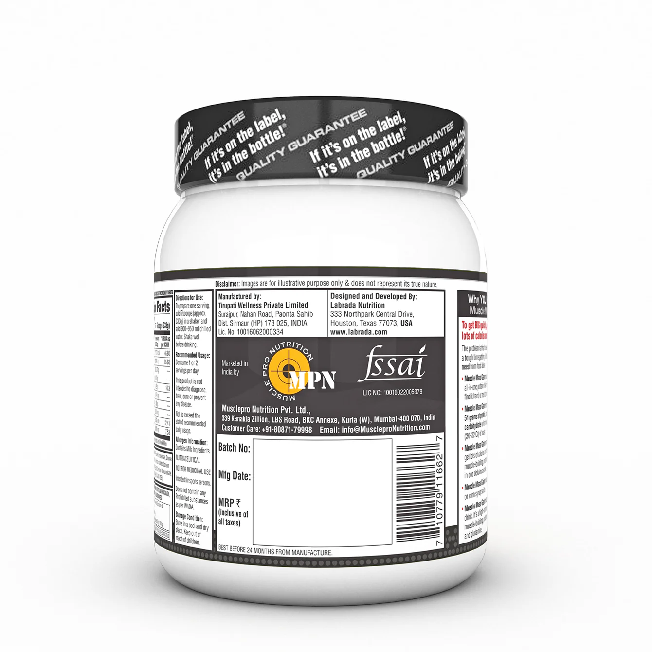Labrada Muscle Mass Gainer - Image 16