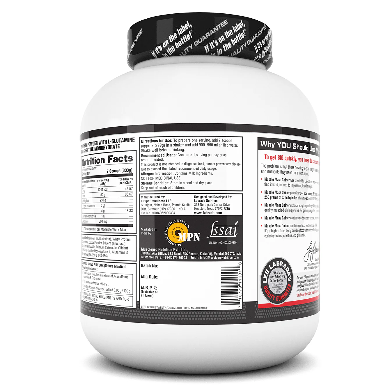 Labrada Muscle Mass Gainer - Image 30
