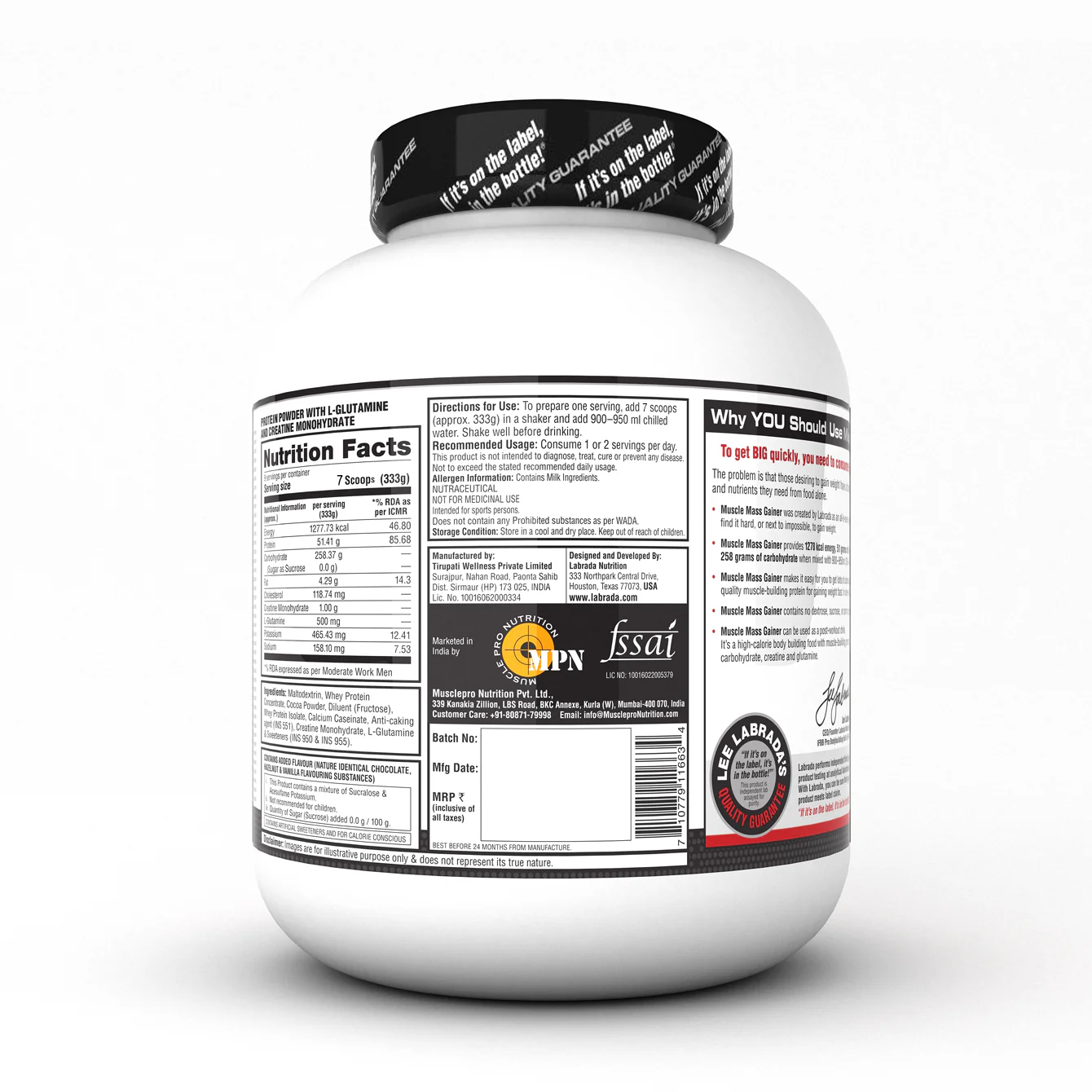 Labrada Muscle Mass Gainer - Image 35
