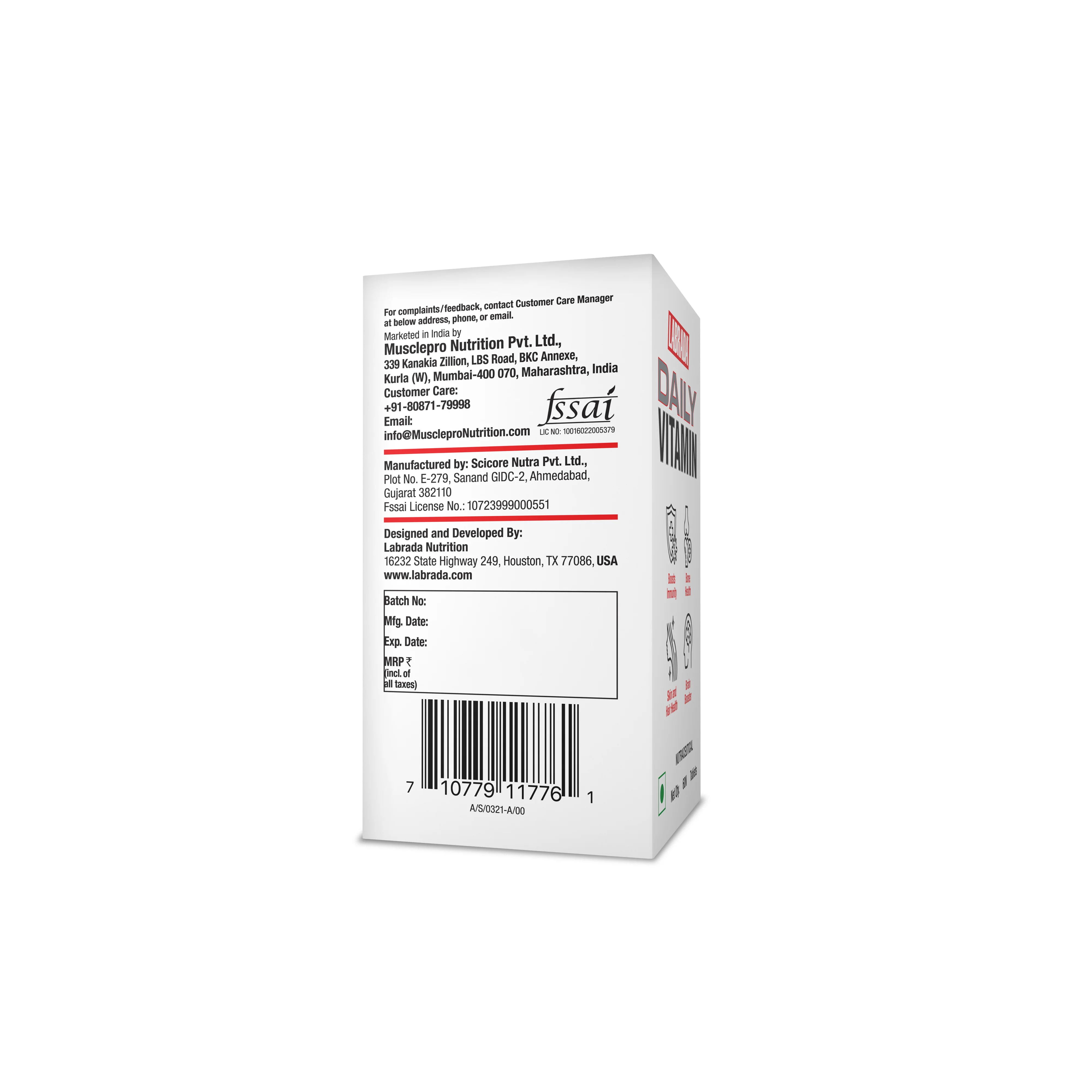 Daily Vitamin – 60 Tablets – Health & Immunity Booster - Image 4