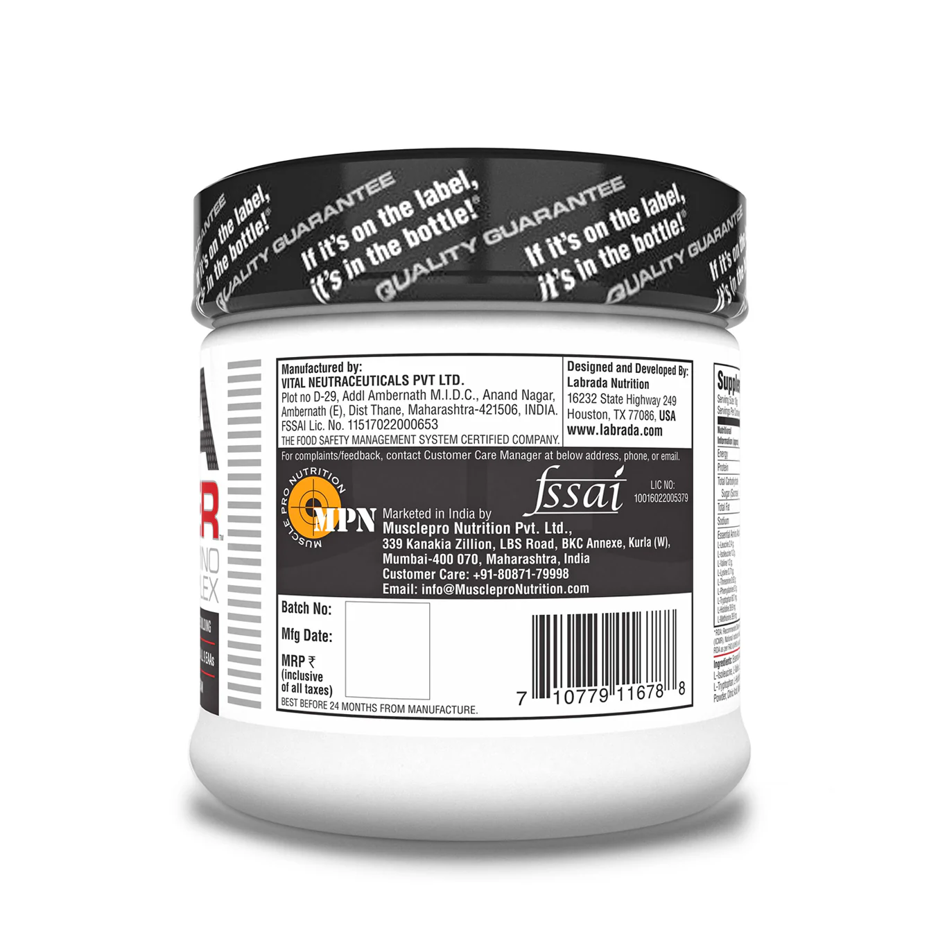 Labrada EAA POWER Essential Amino Acid Complex - Image 4