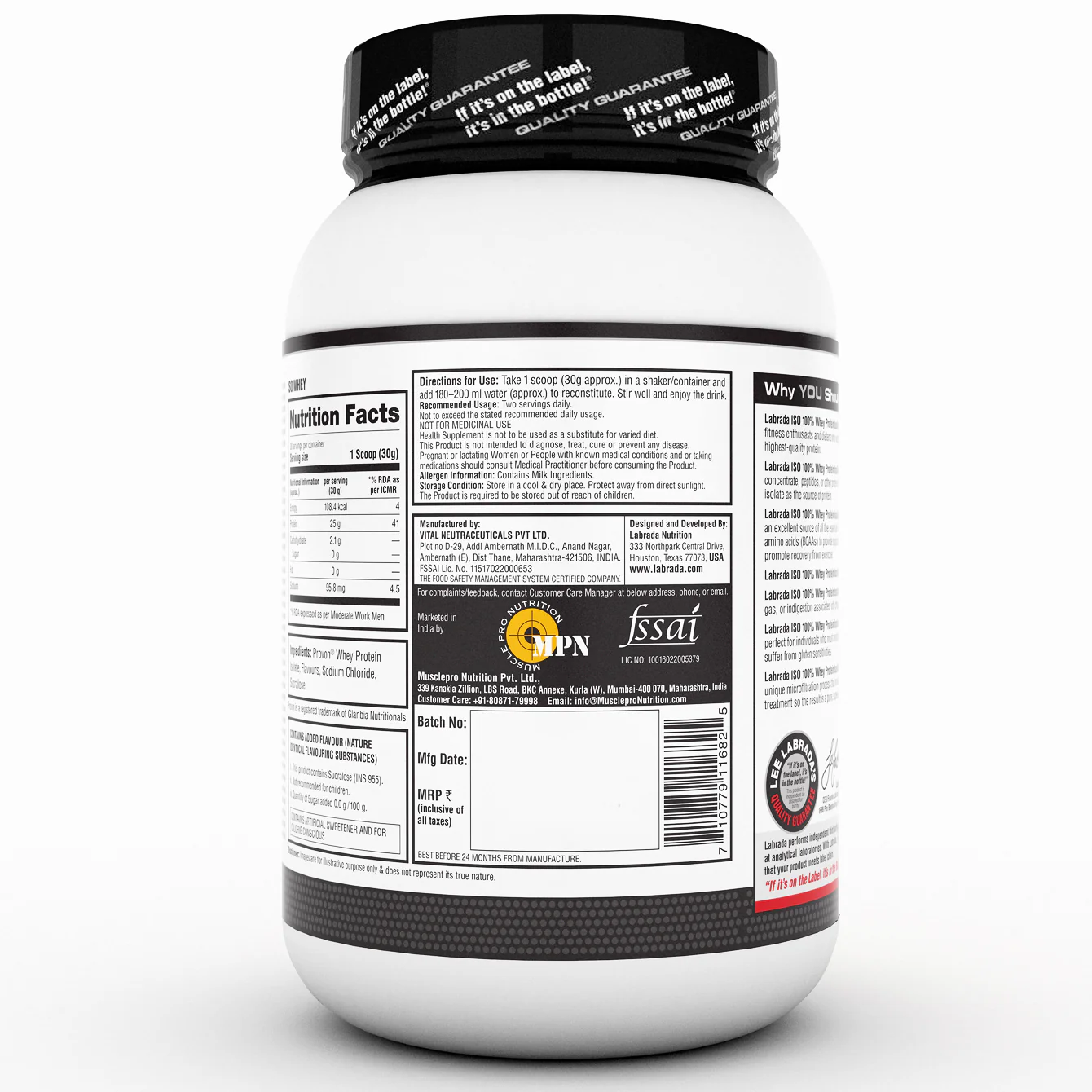 ISO 100% Whey Protein Isolate - Image 20