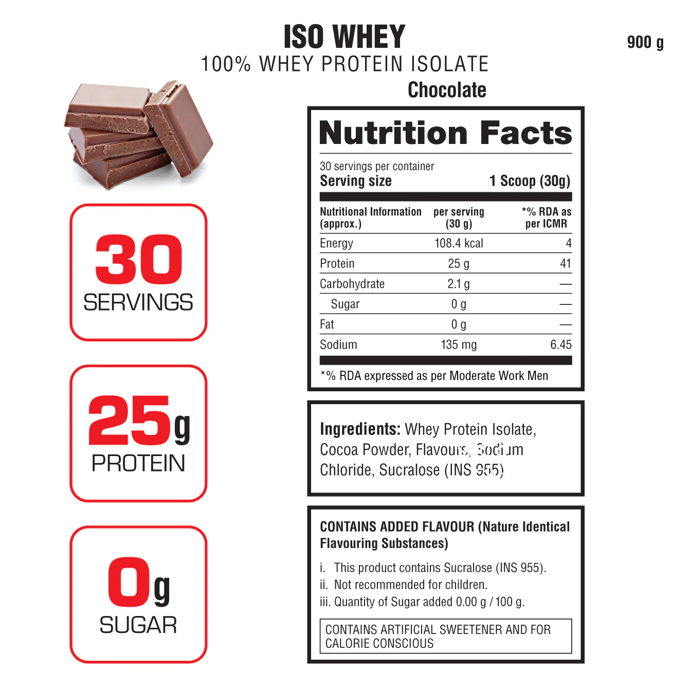 ISO 100% Whey Protein Isolate - Image 3