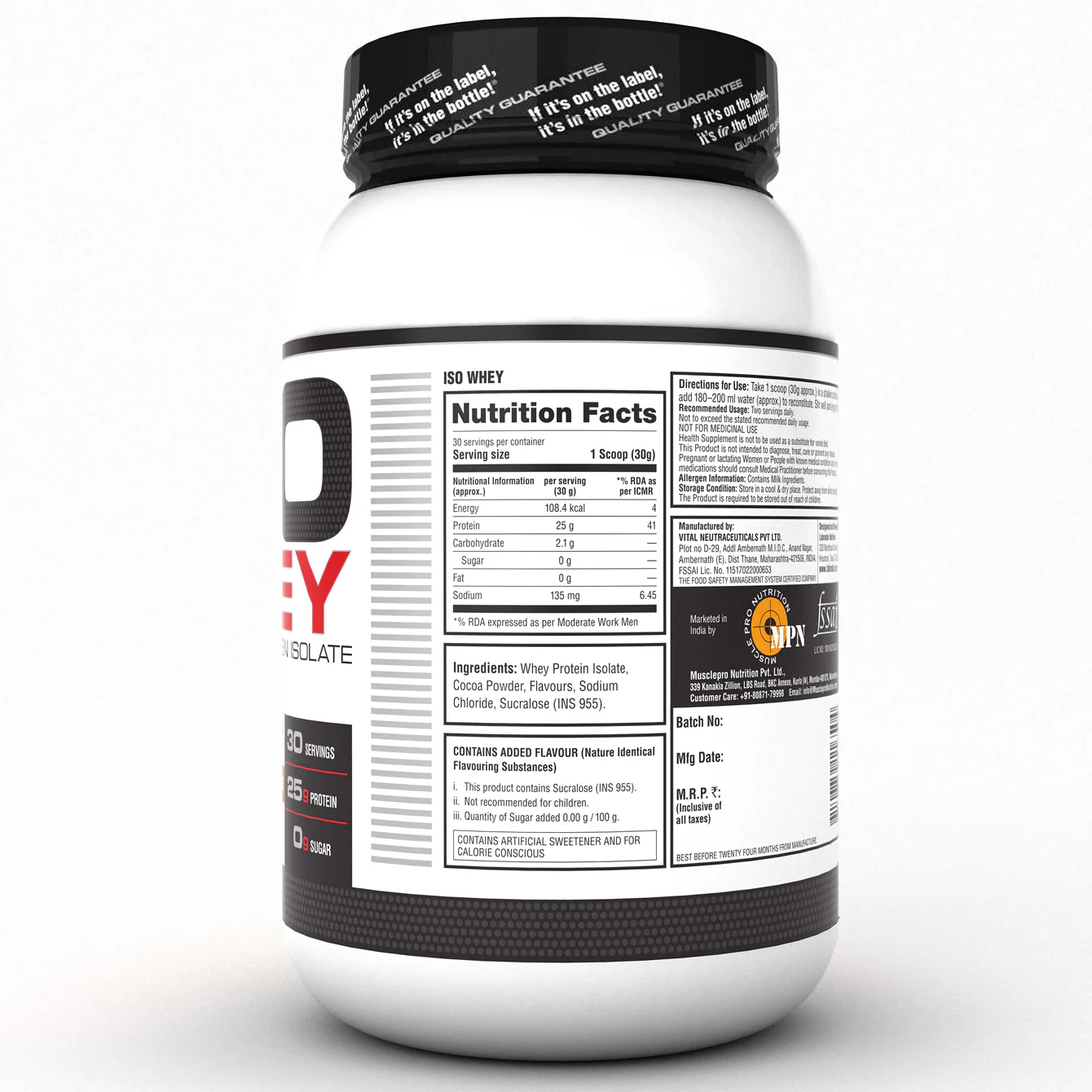 ISO 100% Whey Protein Isolate - Image 5