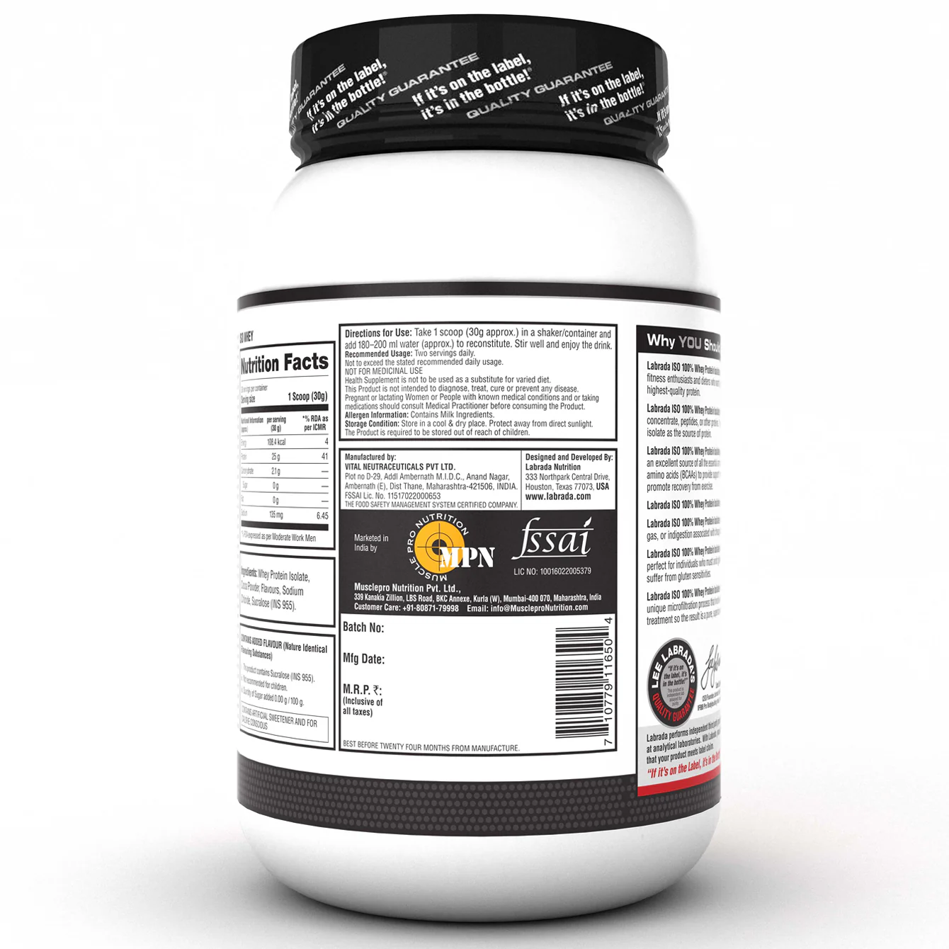 ISO 100% Whey Protein Isolate - Image 6
