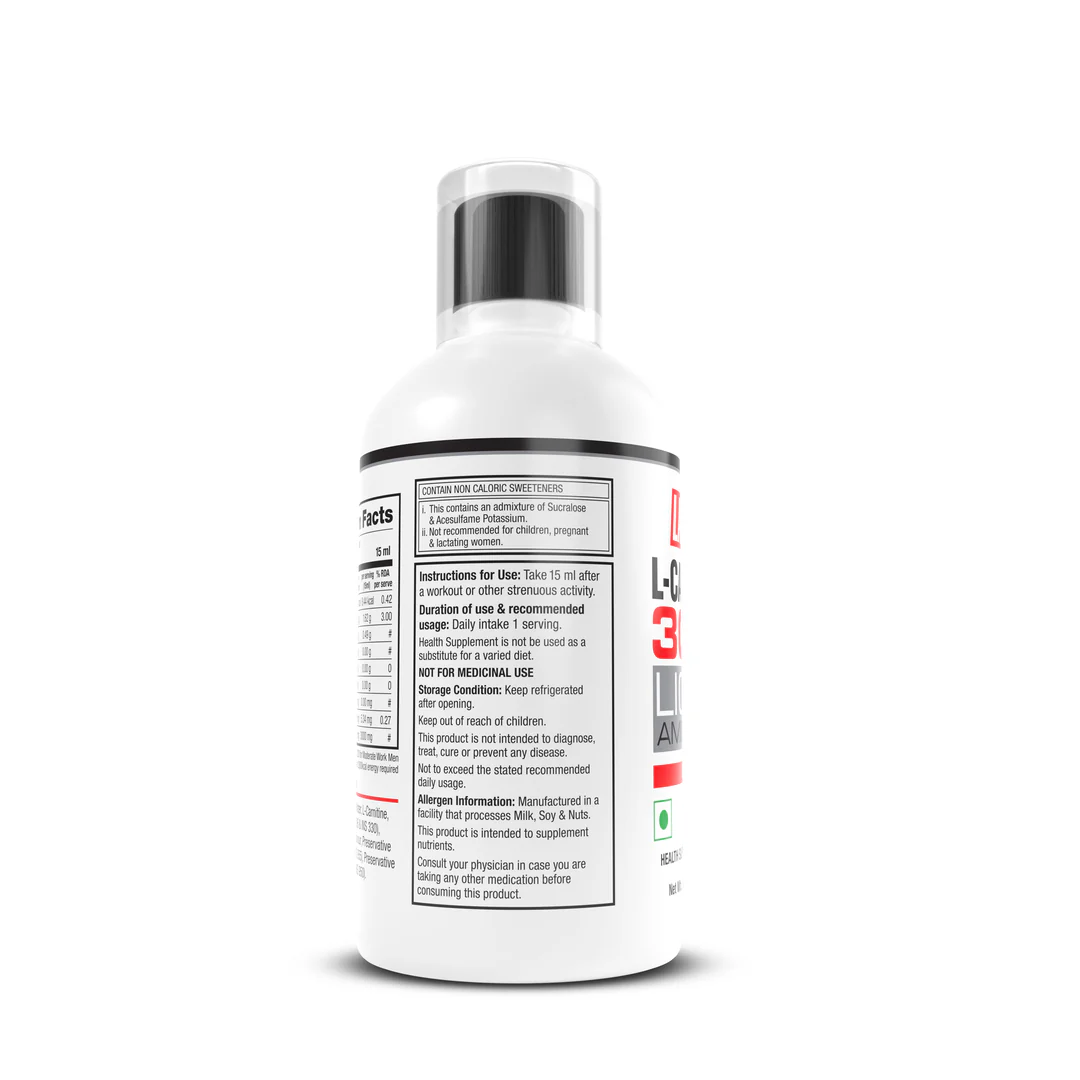 Labrada L-Carnitine 450 Ml Liquid Amino Acid 3000mg - Image 3