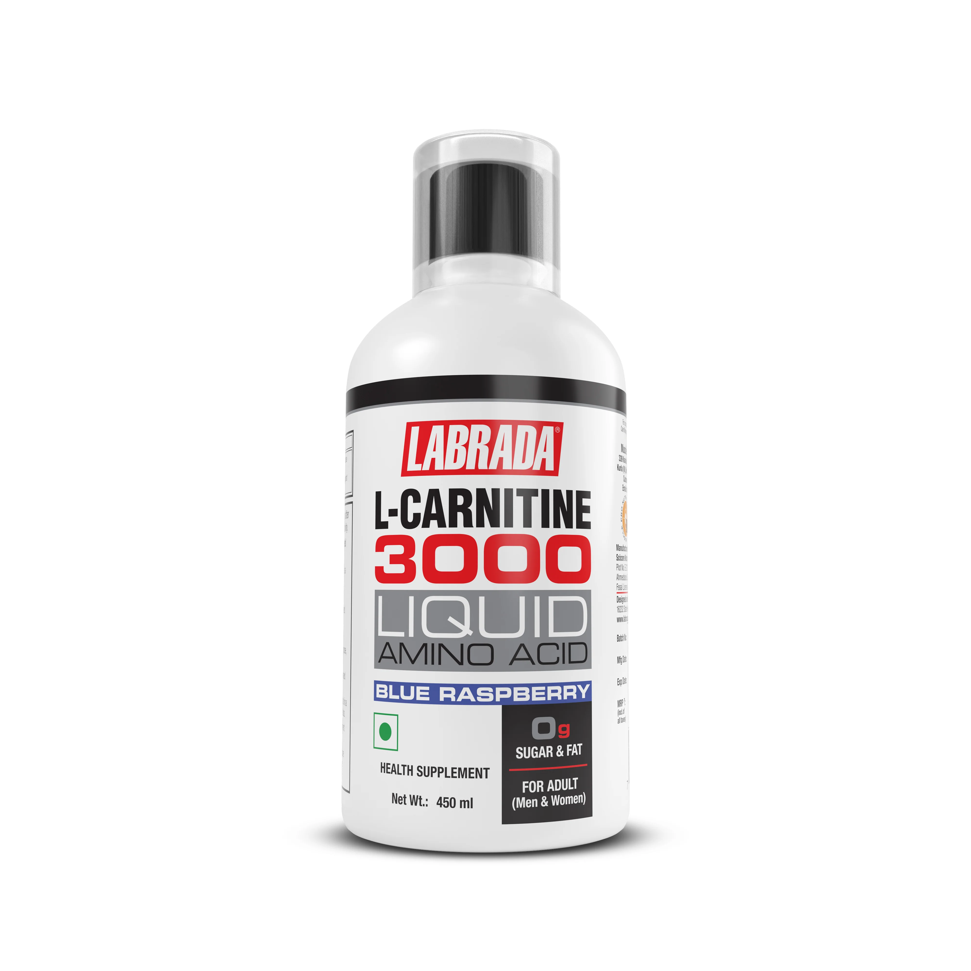 Labrada L-Carnitine 450 Ml Liquid Amino Acid 3000mg - Image 6