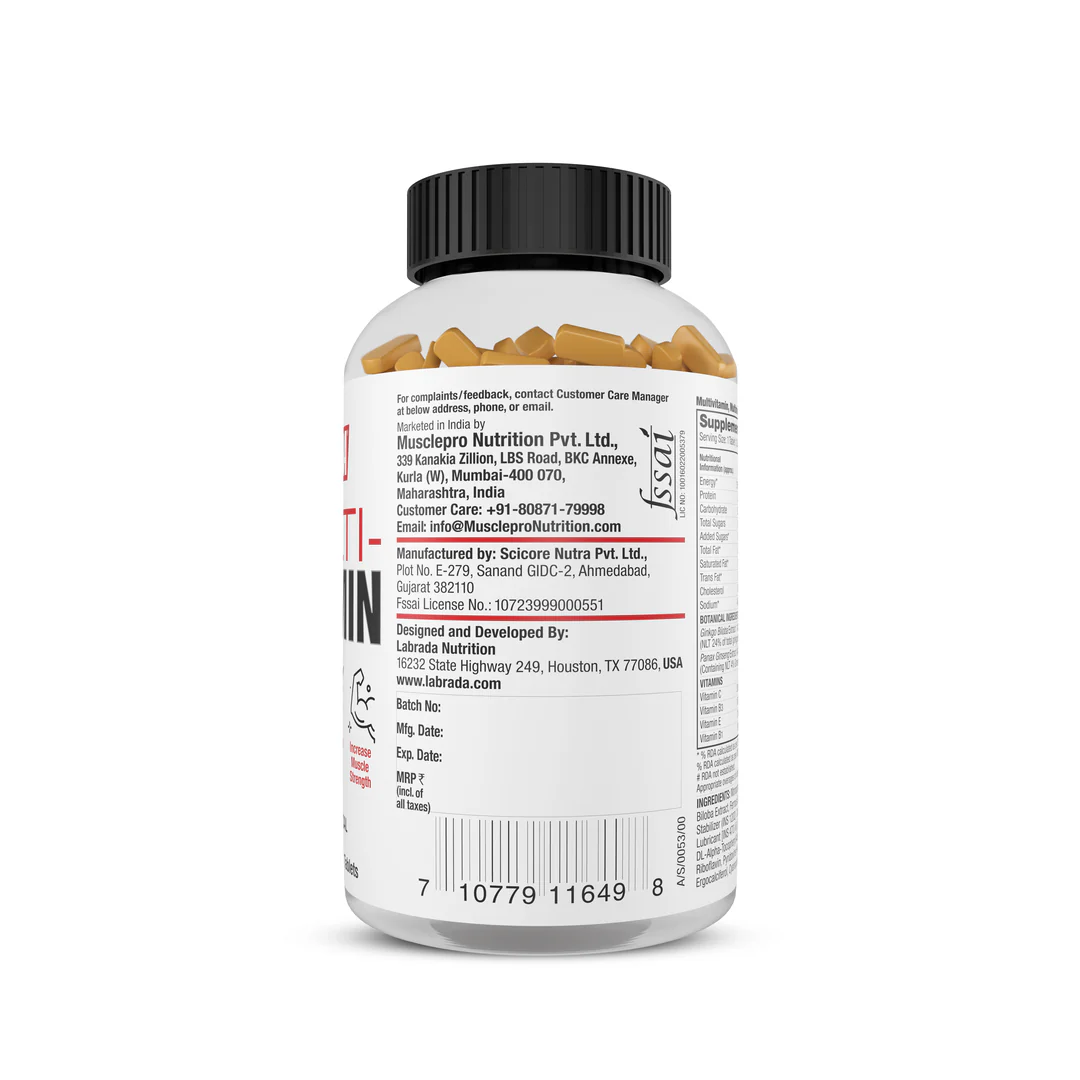 MultiVitamin – 60 Tabs - Image 3