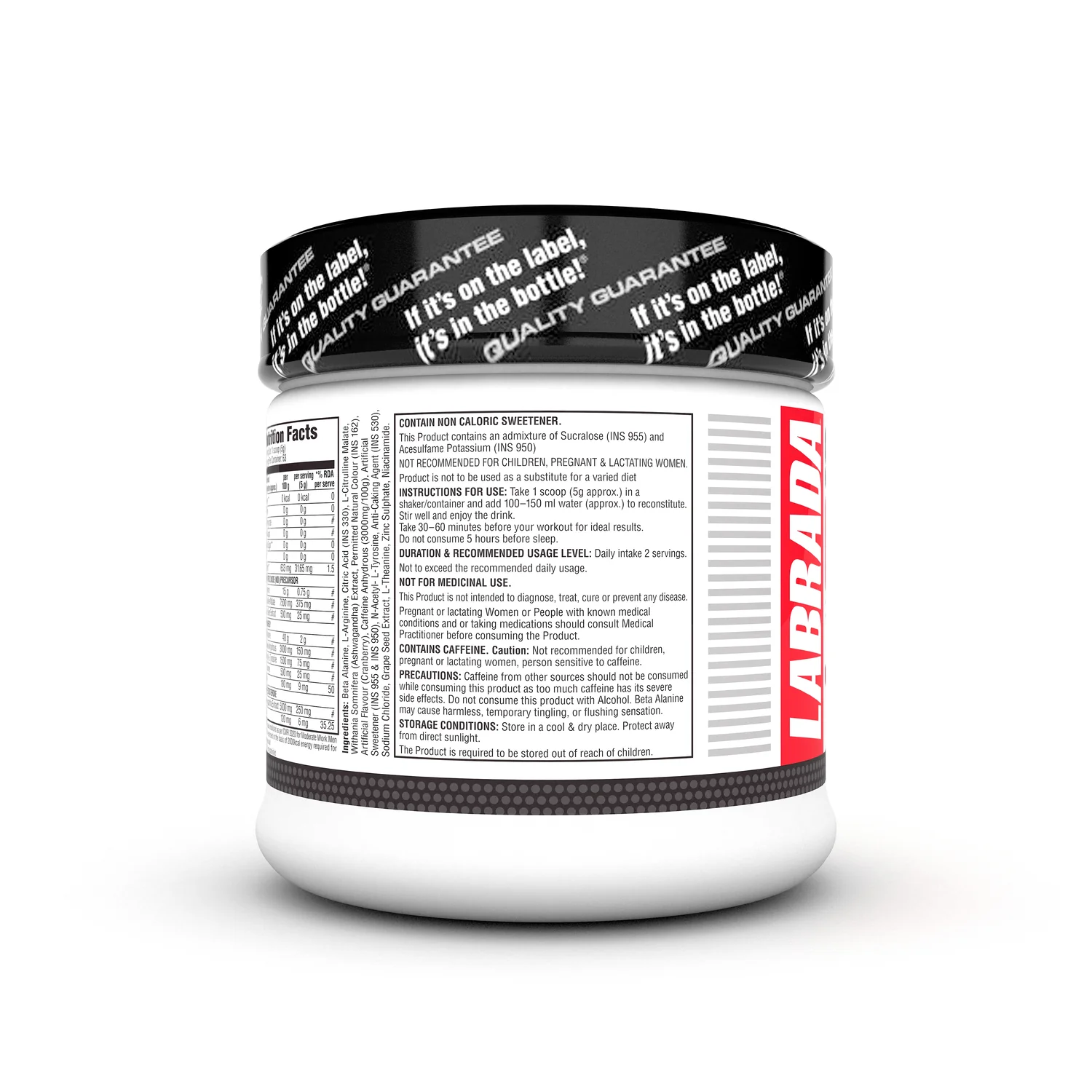 Labrada SUPER CHARGE Pre-Workout Concentrate - Image 11